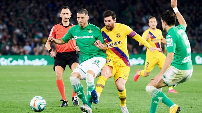 Real Betis Vs Barcelona: Sengit! Lionel Messi dkk Menang Tipis 3-2