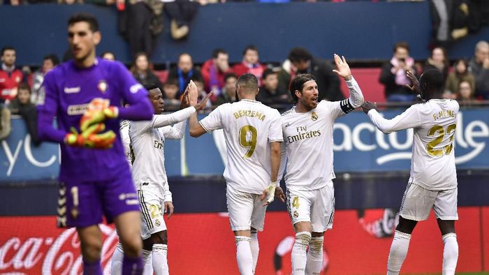 Osasuna Vs Real Madrid: Comeback, El Real Berhasil Menang 4-1