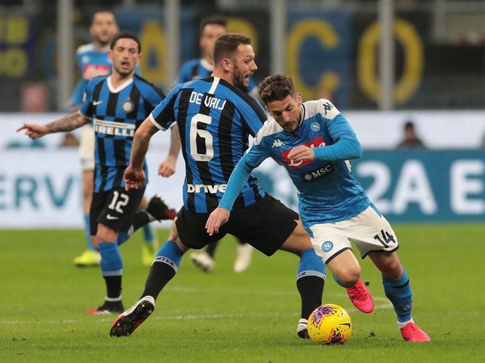 Inter Vs Napoli: Gol Tunggal Ruiz Membuat Nerazzurri Tersungkur