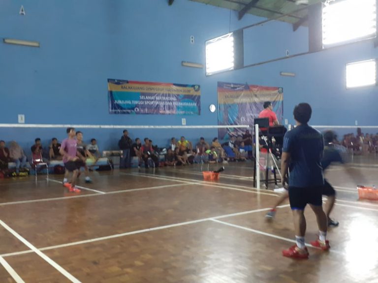 256 Peserta Ikuti kejuaraan Bulutangkis Balakujang Open Grup Turnamen 2020