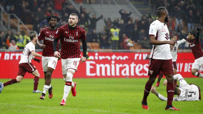 AC Milan Vs Torino: Gol Tunggal Rebic Berhasil Menangkan Rossoneri