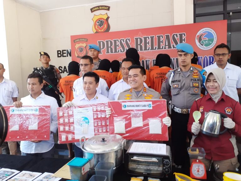 Pelaku Home Industri Narkoba di Bogor Ditangkap. Ini Identitasnya!