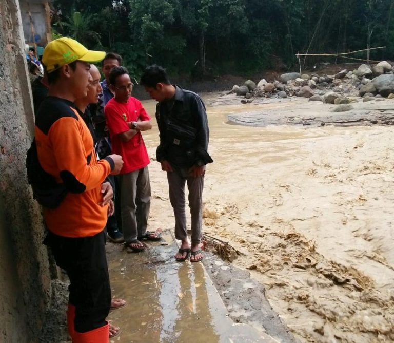 Banjir di Sukajaya, 25 Rumah dan Satu Ponpes Rusak