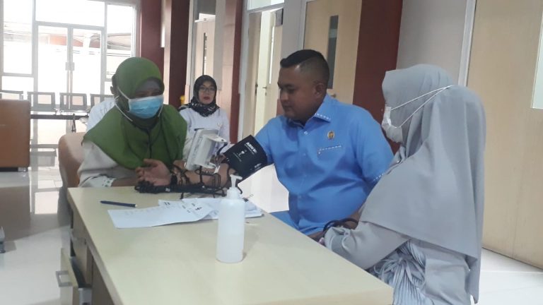 Ketua DPRD Kabupaten Bogor Tes Kesehatan