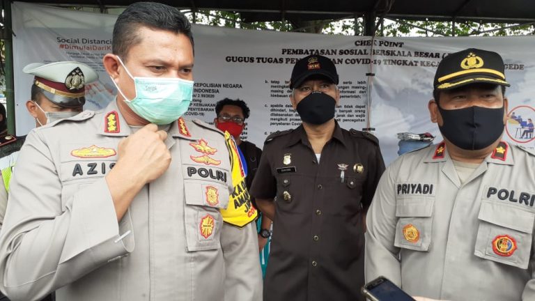 25 TNI-Polri dari Depok Amankan PSBB di Bojong Gede dan Tajurhalang