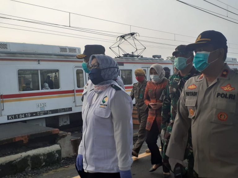 Pemkab Bogor Terjunkan Pasukan Amankan Stasiun
