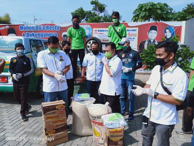 Dukung Program Bupati, KONI Kabupaten Bogor Gelar Bakti Sosial