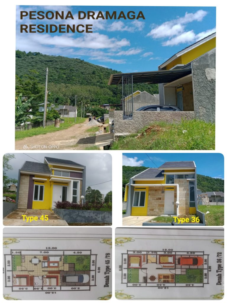 Pesona Dramaga Residence, Rumah Nuansa Villa Hanya Satu Juta Rupiah