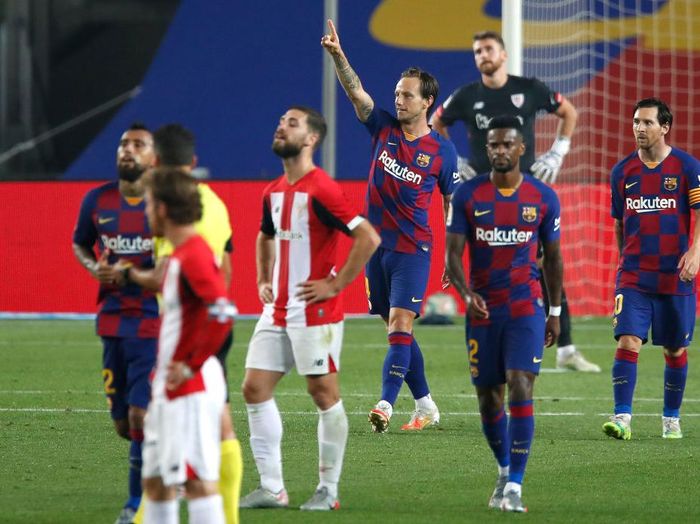 Barcelona Vs Bilbao: Gol Tunggal Rakitic Menangkan El Barca