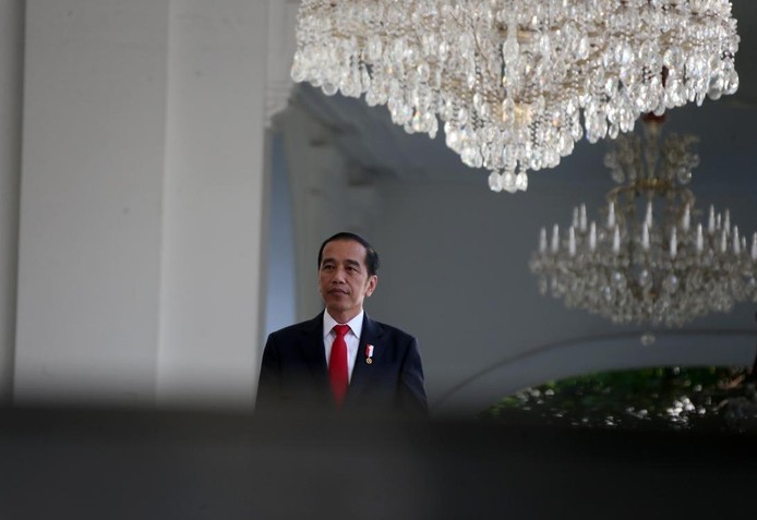 7 Dubes Negara Sahabat Menyerahkan Surat Kepercayaan ke Jokowi di Istana