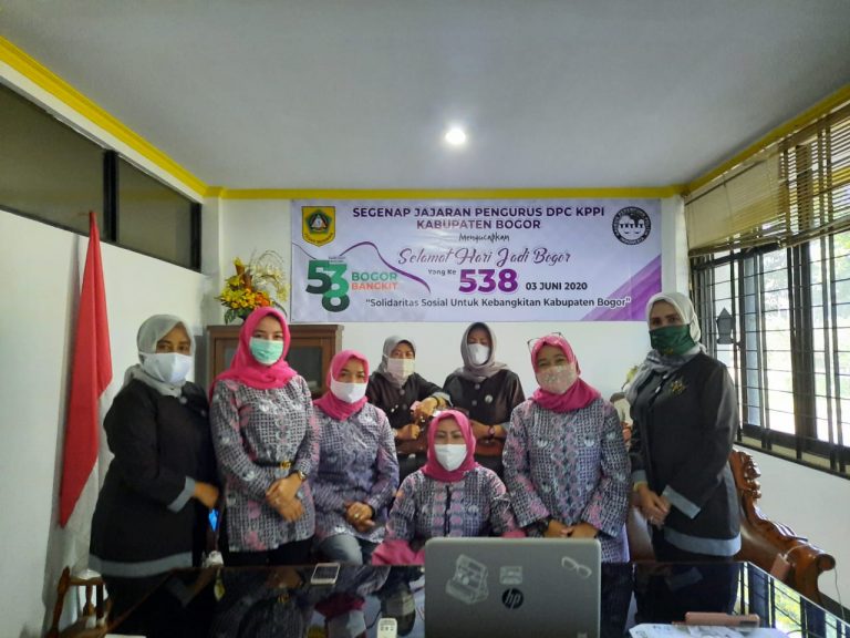 Silaturahmi Online, KPPI Siap Satukan Visi Misi Untuk Kemajuan Kabupaten Bogor