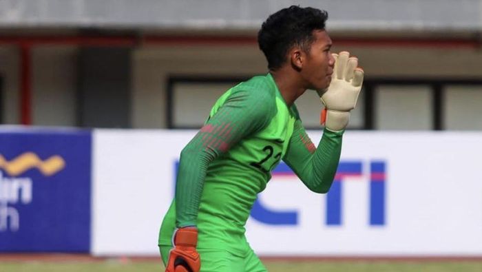 Pemain Persija Ini Bicara Persaingan Posisi Kiper di Timnas U-19