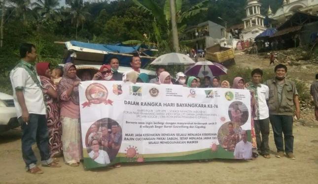 Pengusaha Tambang Banten-Bogor Bantu Korban Bencana Longsor