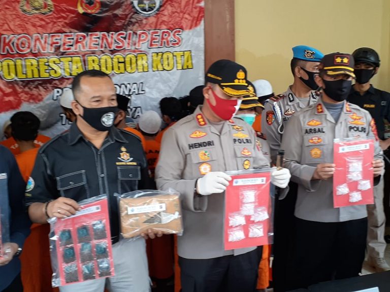 Gawat, Peredaran Narkoba di Kota Bogor Kembali Marak