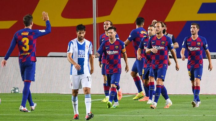 Barcelona Vs Espanyol: Main 10 Orang, Lionel Messi cs Berhasil Menang 1-0