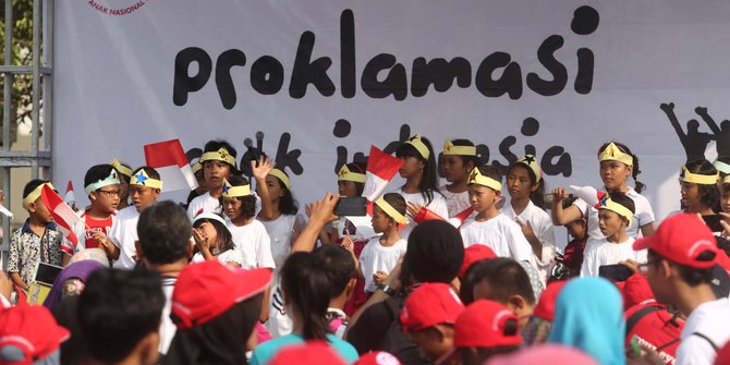 Hari Anak Nasional, Menyiapkan Generasi Tangguh Menuju Indonesia Maju