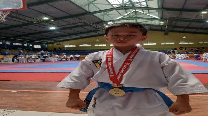 Faiz Zahran, Atlet Cilik Kota Bogor Jadi Juara Dunia Karate di Rusia
