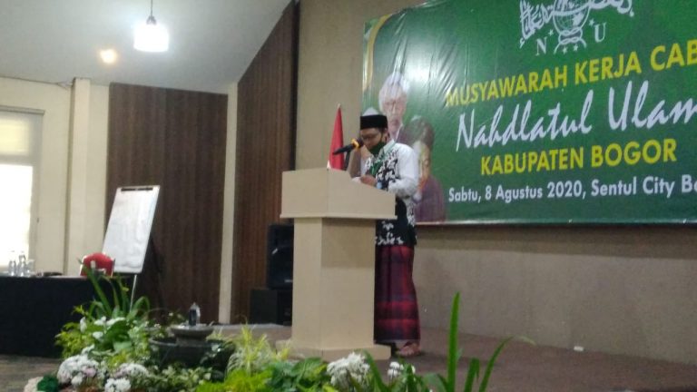 Gelar Mukercab, PC NU Kabupaten Bogor Siap Kawal Program Pemerintah