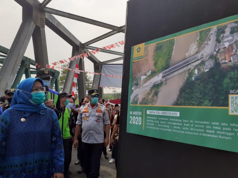 Jembatan Gerendong Rp16,5 Miliar Mulai Beroperasi