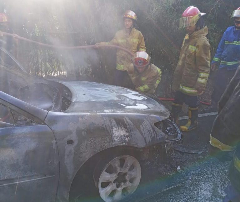 Selama Sepekan Dua Mobil Hangus Terbakar di Jalur Puncak