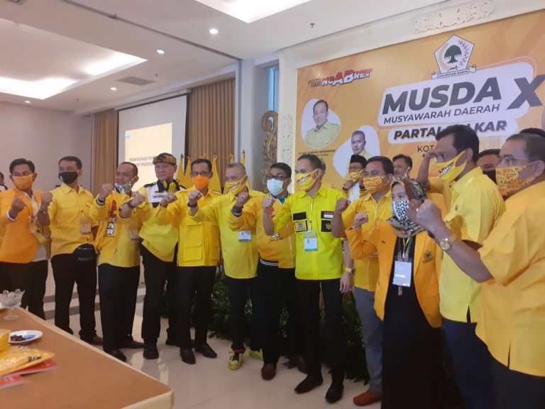 Rusli Prihatevy Nahkodai Golkar Kota Bogor Secara Aklamasi