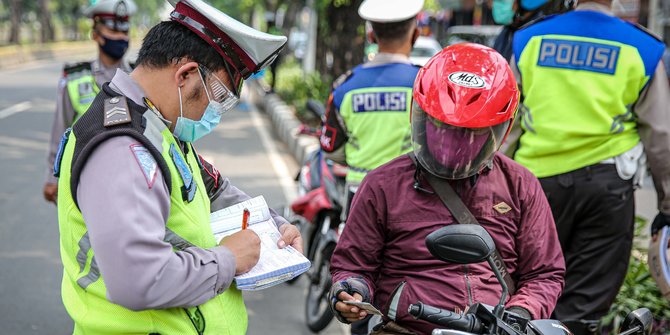 Polisi Tindak 99.835 Pengendara Sejak Dua Pekan Operasi Patuh Jaya