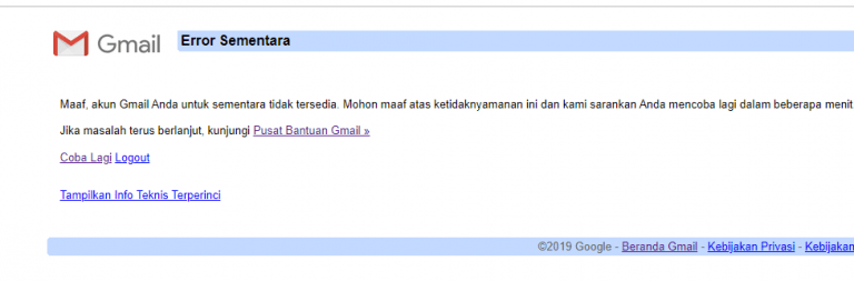 Gmail Error, Penggunanya Tak Bisa Kirim File