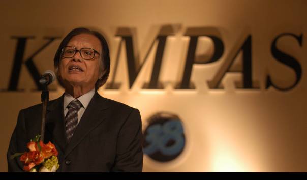 Jakob Oetama, Pendiri Koran Kompas Tutup Usia