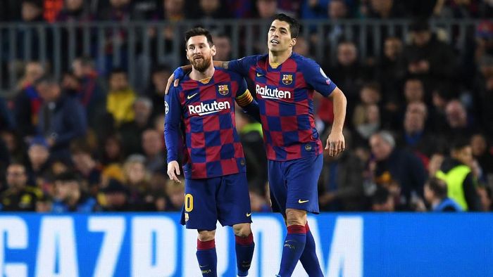 Messi + Suarez = Nyaris 70 Persen Gol Barca