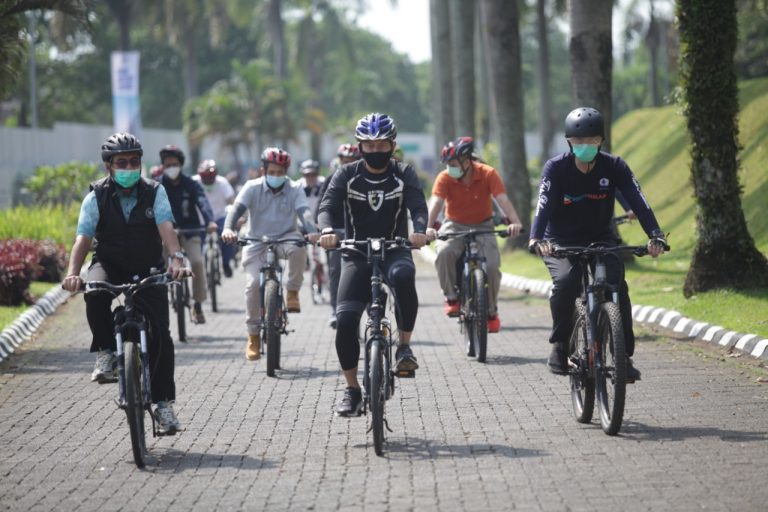 Jalur SSA Disetrilkan, Warga Dilarang Gowes Sepeda dan Buat Kegiatan di Sana