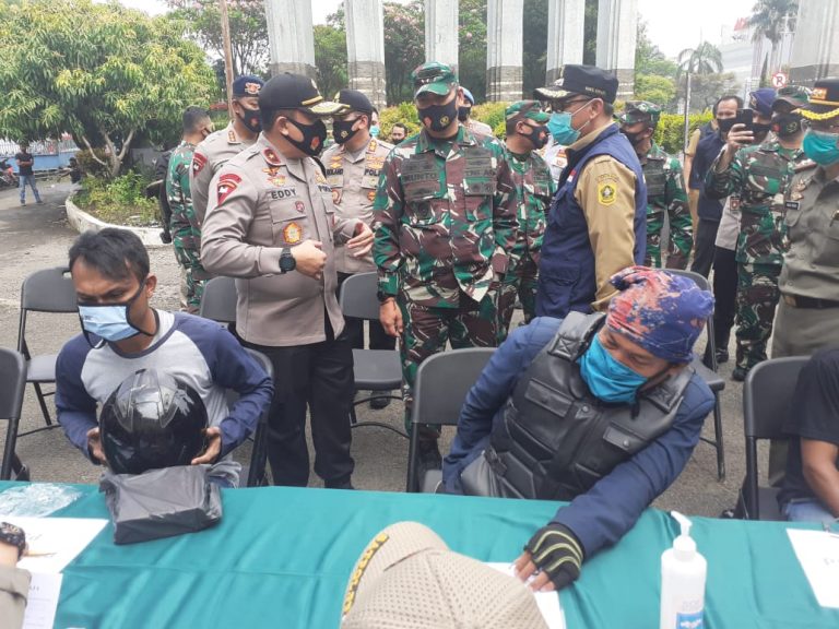 Tidak Pakai Masker, 2.283 Warga Kabupaten Bogor Terjaring Razia