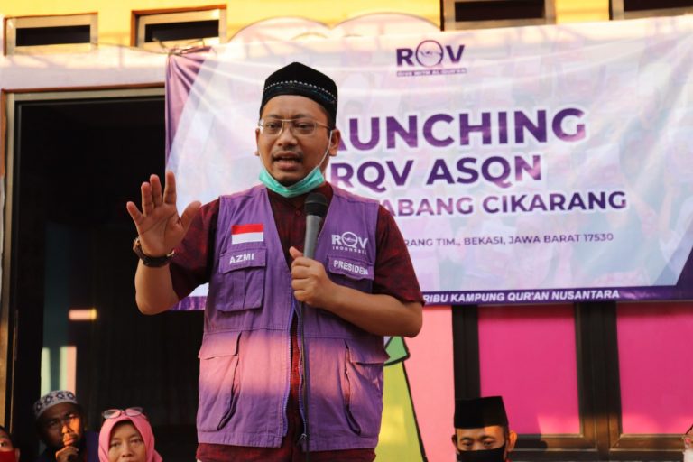 1000 Kampung Qur’an RQV Indonesia Hadir di Cikarang Timur Jawa Barat