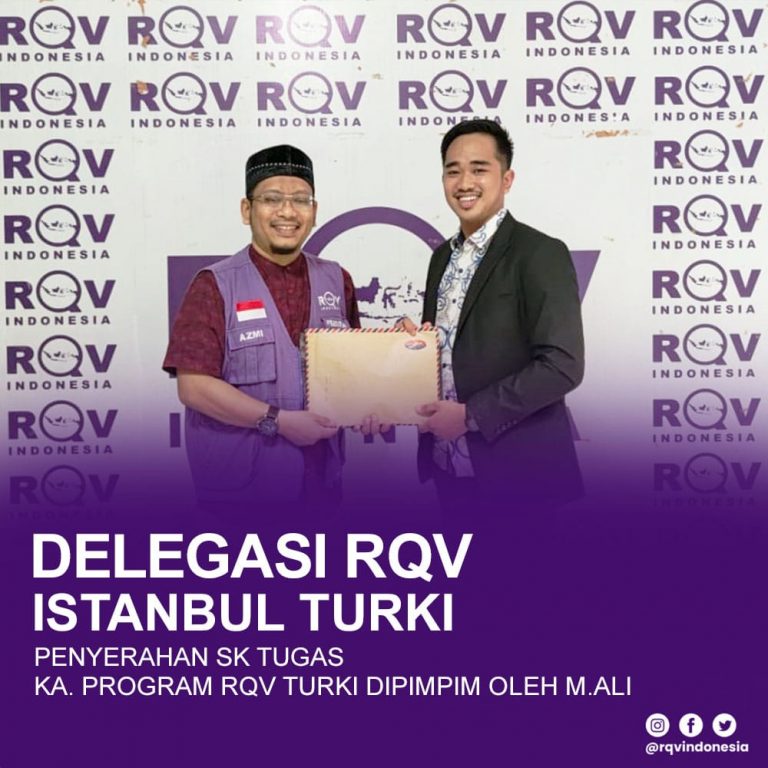 Masya Allah, RQV Indonesia Buka Cabang di Turki