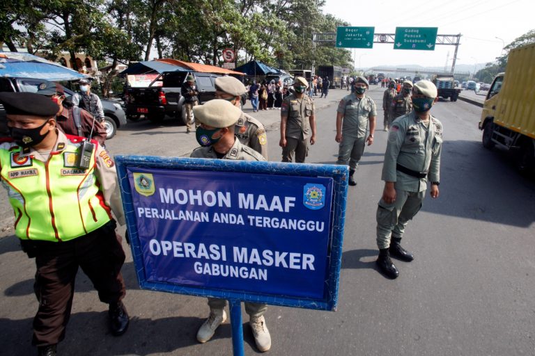 Pemkab Bogor Dirikan Posko PSBB di Tujuh Kecamatan