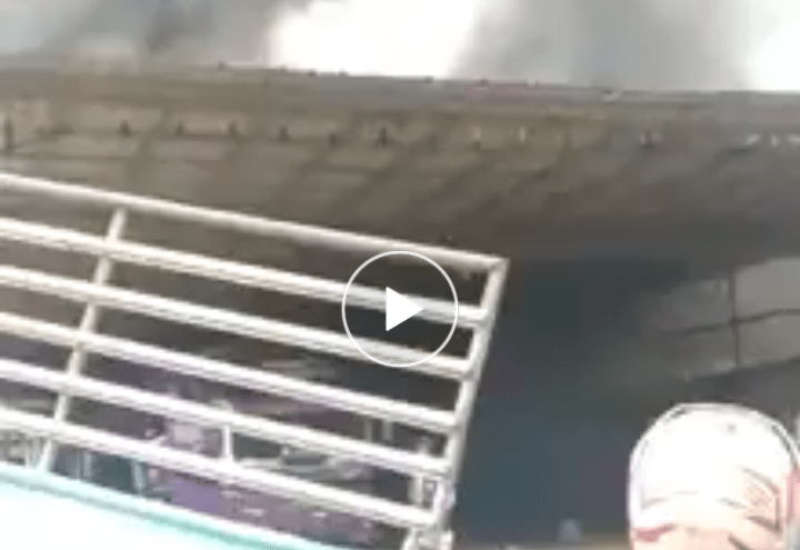 Video Detik-detik Pool Bus RJB Trans di Cileungsi Bogor Terbakar