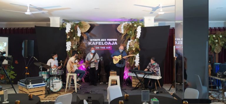Kafeloaja Sukses Hadirkan Mini Konser Musik Jazz di Tengah Pandemi