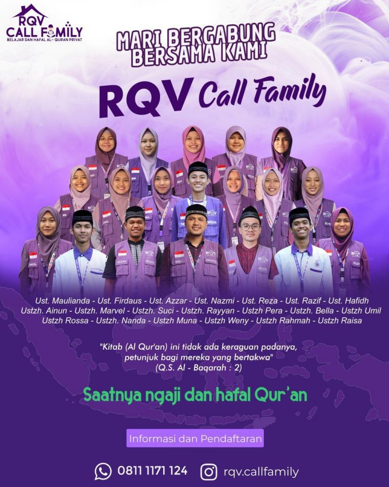 RQV Call Family Hadir Untuk Semua Kalangan