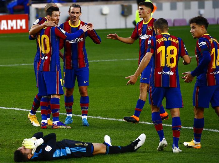 Barcelona Vs Osasuna: Messi Bikin Gol, Los Cules Berhasil Menang 4-0