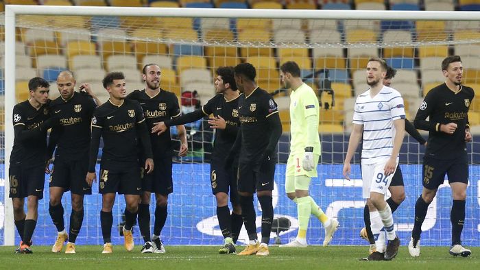 Dynamo Kiev Vs Barcelona: Menang 4-0, Blaugrana Berhasil ke 16 Besar