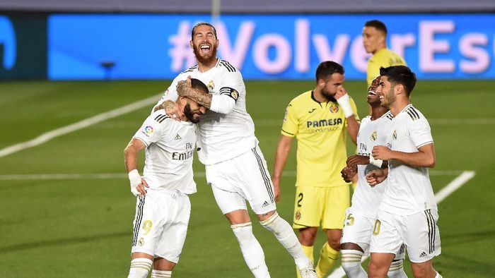 Inter Vs Madrid: Los Blancos Pincang Tanpa Karim Benzema dan Sergio Ramos