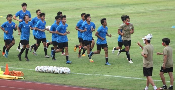 Pemain Timnas Indonesia U-19 Semangat Menjalani Latihan Virtual