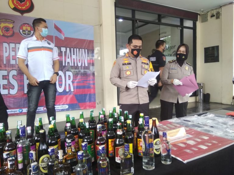 Setahun, 311 Orang Jadi Tersangka Narkoba di Kabupaten Bogor