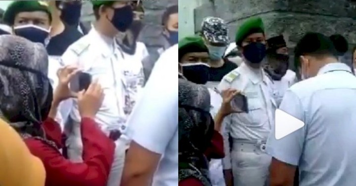 Video Detik-detik Laskar FPI Hadang Polisi di Kediaman Rizieq Shihab