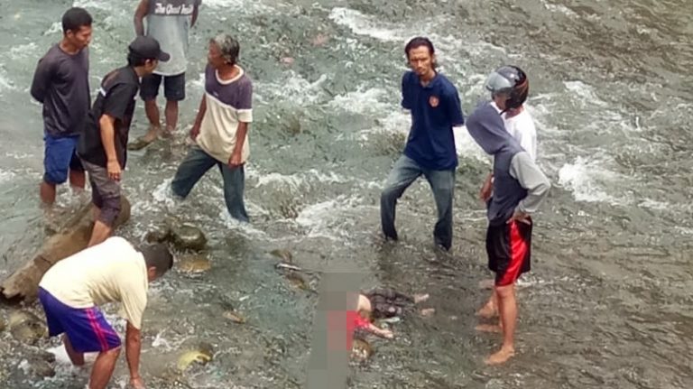 Geger!! Sungai Cidurian Jasinga Makan Korban, Bocah 2 Tahun Tewas Mengenaskan