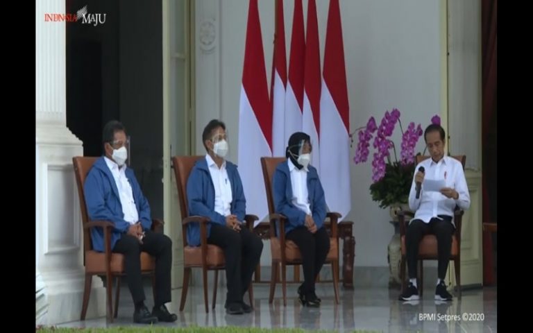 Jokowi Lantik 6 Menteri Baru Beserta Wakilnya