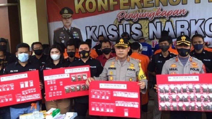 21 Pengedar Narkoba di Kota Bogor Diringkus, Kebanyakan Dijual Lewat Online
