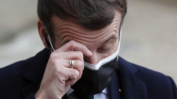Emmanuel Macron Positif Covid-19, Pemimpin Eropa Buru buru Cek Kesehatan