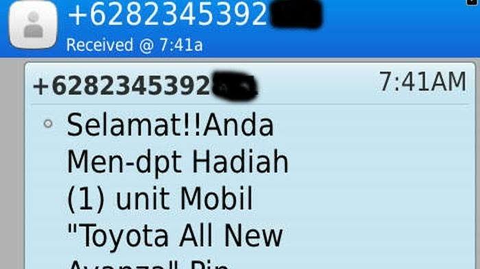Ini Cara Bikin Penjahat via SMS Kapok