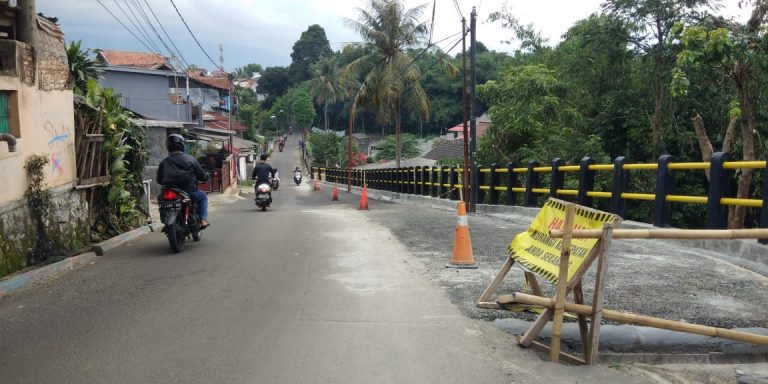 Perbaikan Jalan-Jembatan Manunggal Kota Bogor Rampung