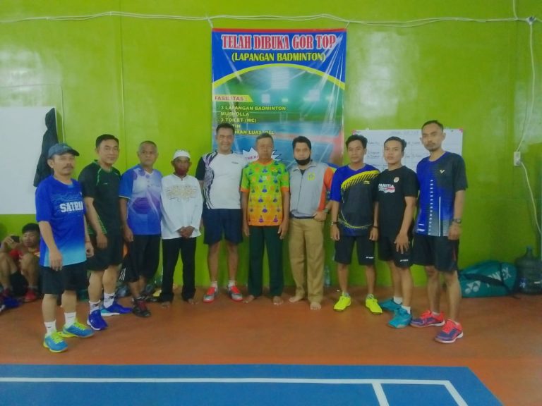 Launching GOR Badminton TOP Neglasari, Gelar Turnaman Perdana Guyur Hadiah Total 10 Juta